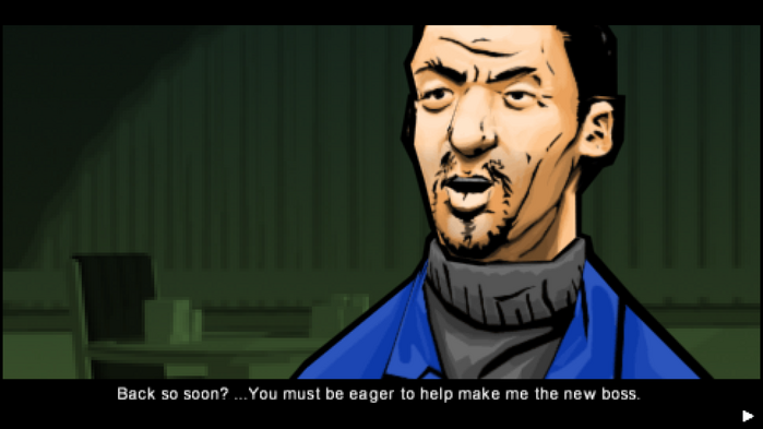 The Flatliner cutscene.