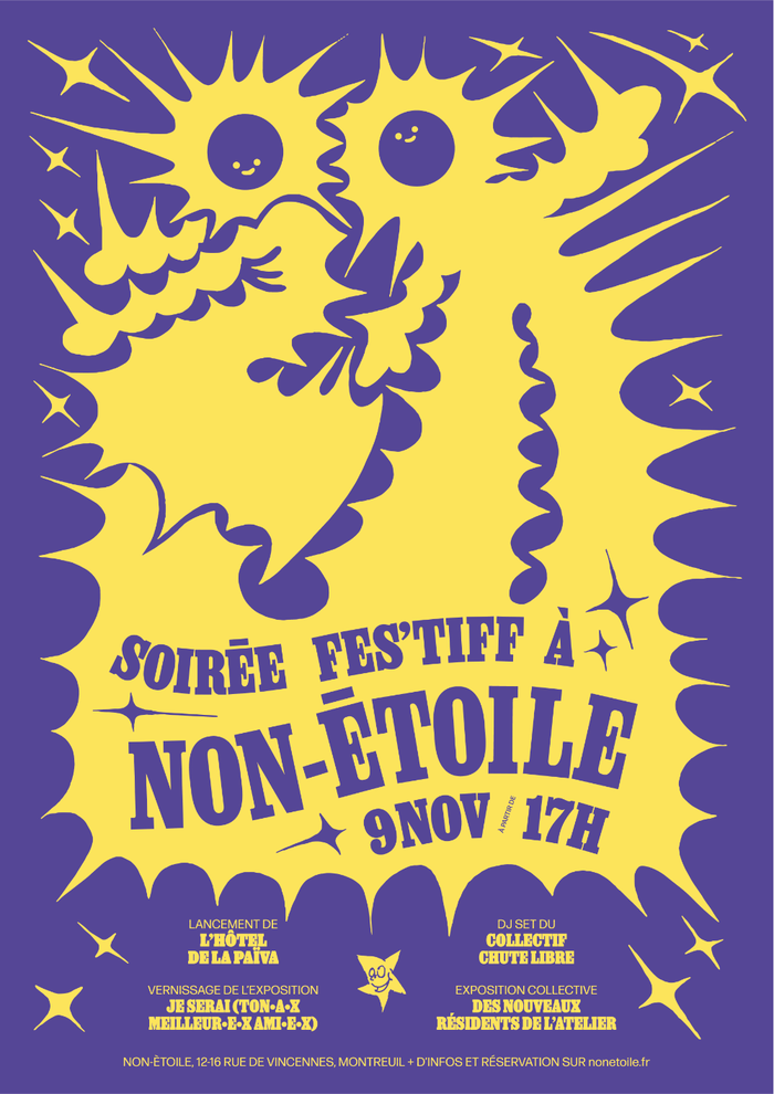 Soirée Fes’tiff à Non-Étoile posters 2