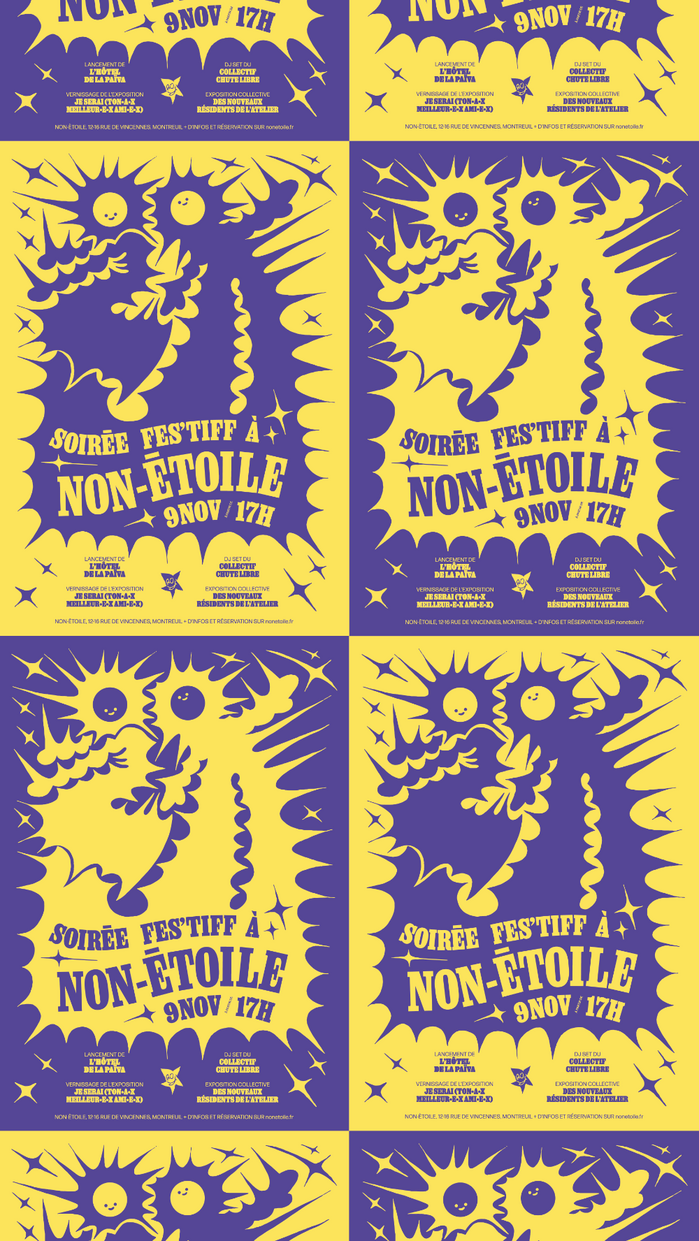 Soirée Fes’tiff à Non-Étoile posters 5