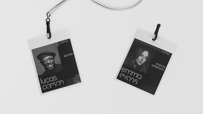 Poetry Foundation identity (SAIC student project) 3
