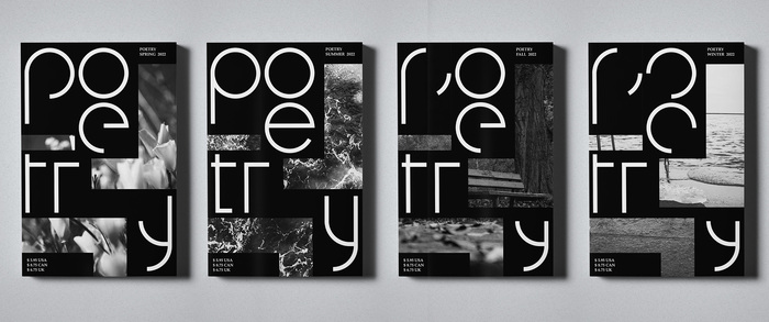 Poetry Foundation identity (SAIC student project) 5