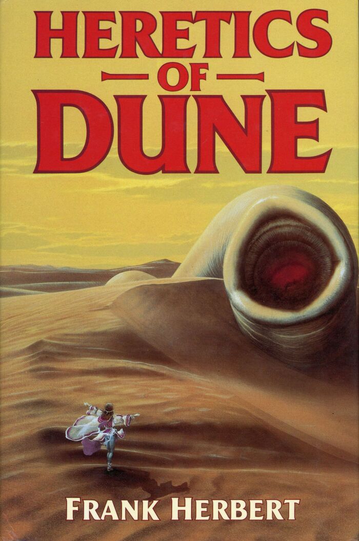Heretics of Dune by Frank Herbert (Gollancz) 1