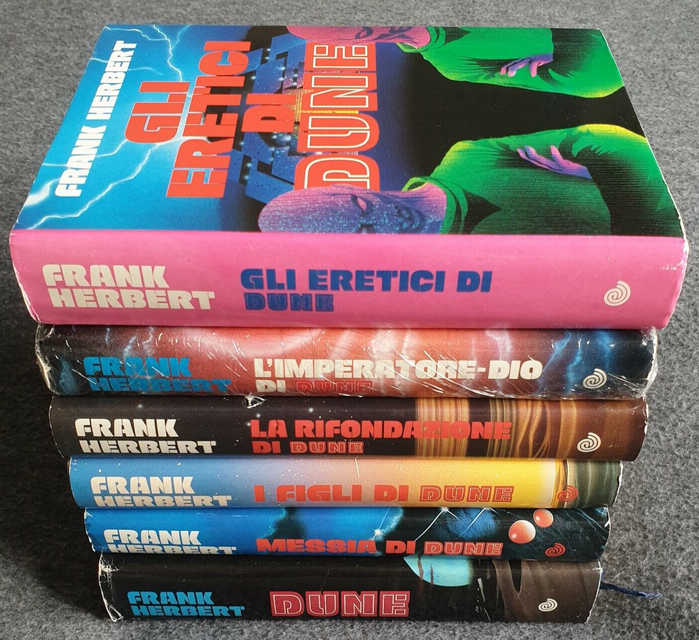 Dune series by Frank Herbert (Euroclub) 2
