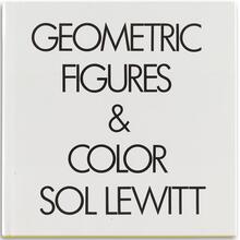 <cite>Geometric Figures &amp; Color</cite> by Sol LeWitt