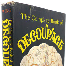 <cite>The Complete Book of Decoupage</cite> by Frances S. Wing (1970)