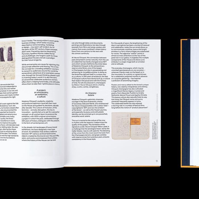 Veuve Clicquot: Solaire Culture exhibition catalog 3