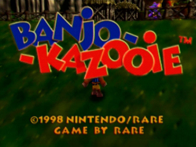 Banjo-Kazooie logo and interfaces 4