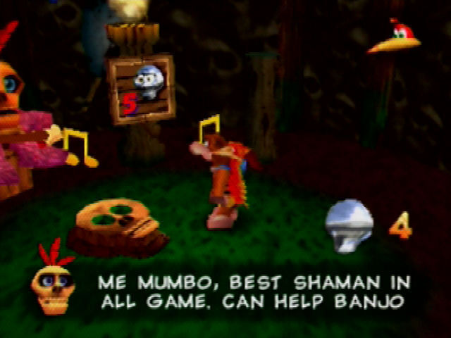 Banjo-Kazooie logo and interfaces 2