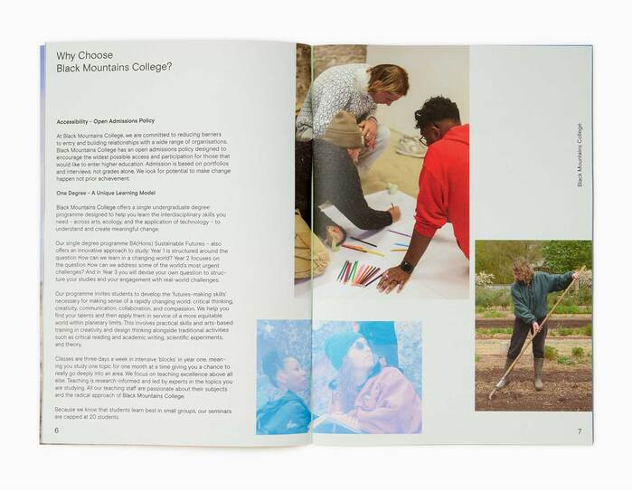 Arts, Ecology, and Systems Change: Black Mountains College brochure 6