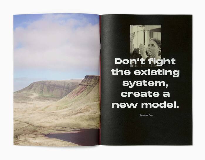 Arts, Ecology, and Systems Change: Black Mountains College brochure 2