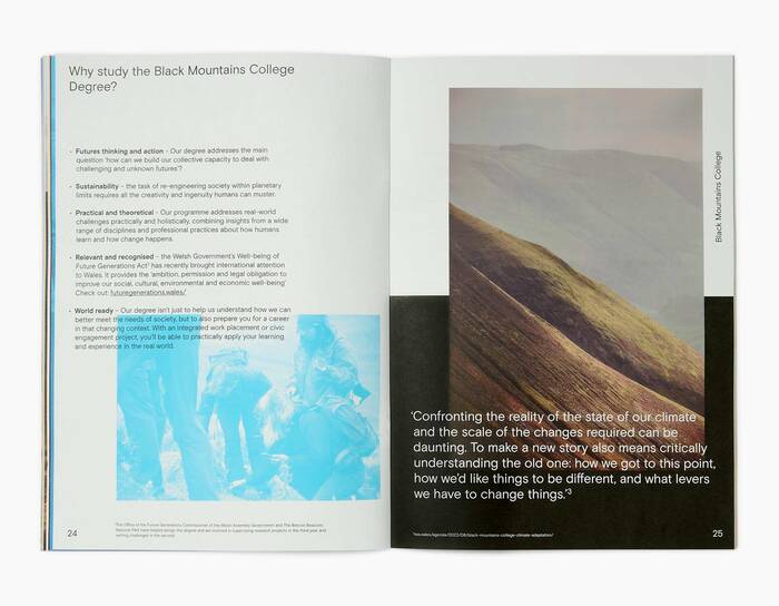 Arts, Ecology, and Systems Change: Black Mountains College brochure 3