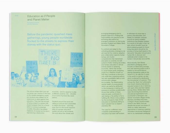 Arts, Ecology, and Systems Change: Black Mountains College brochure 5
