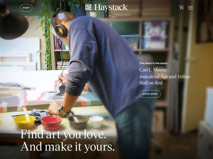Haystack visual identity and website 4