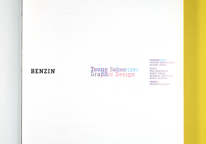 Benzin Young Swiss Graphic Design 4