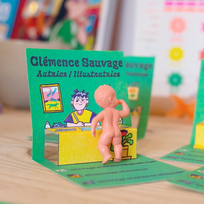 Clémence Sauvage business card 2