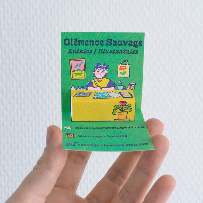 Clémence Sauvage business card 3