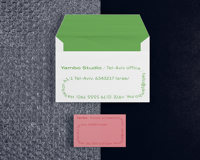 Yambo Studio identity and website 4