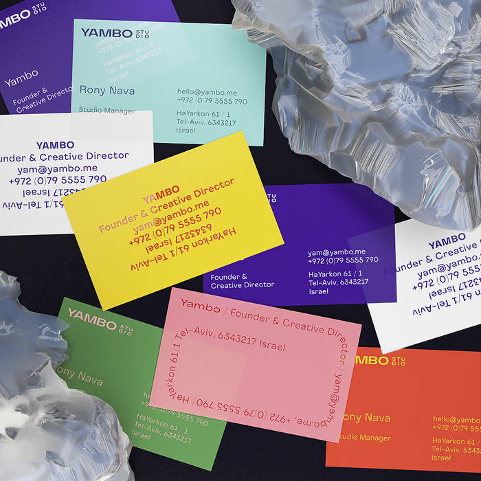 Yambo Studio identity and website 7