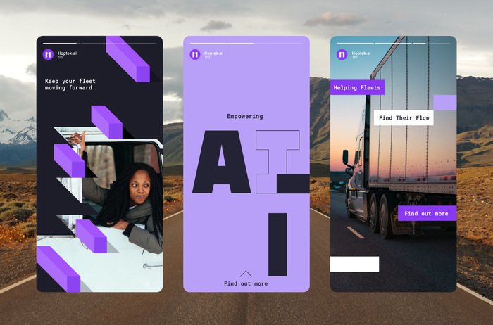 Hoptek visual identity 8