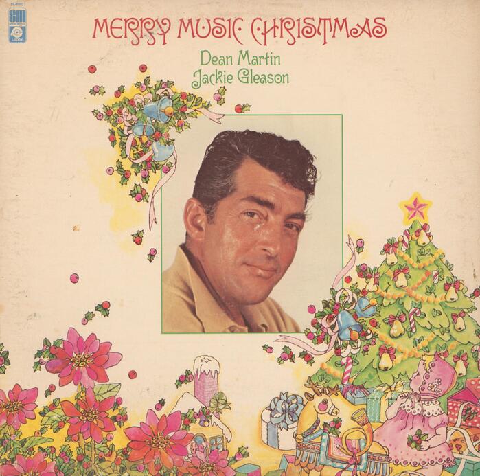 Dean Martin & Jackie Gleason &ndash; Merry Music Christmas album art 3