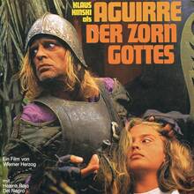 <cite>Aguirre, der Zorn Gottes</cite> movie poster