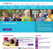 CED Groep website