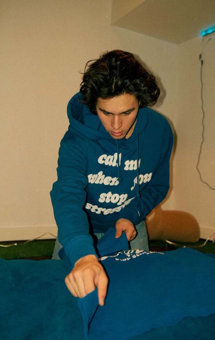 No Pressure “Call Me When You Stop Stressing” merchandise 5