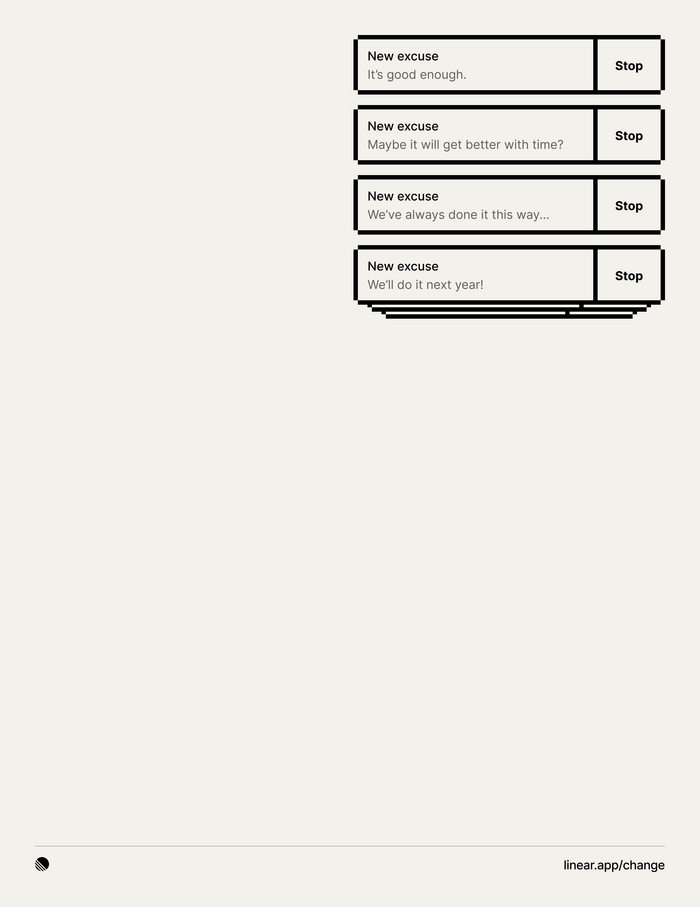 “Last Year You Said Next Year” campaign 5