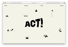 ACT! Studio website