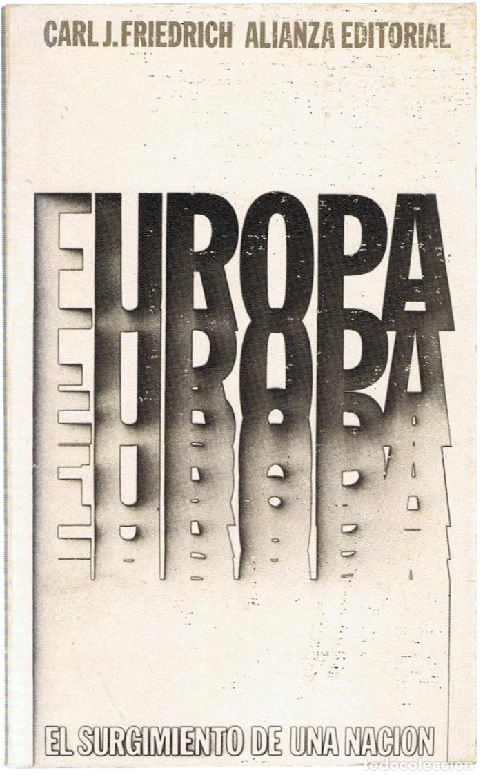 Europa: el surgimiento de una nación by Carl J. Friedrich