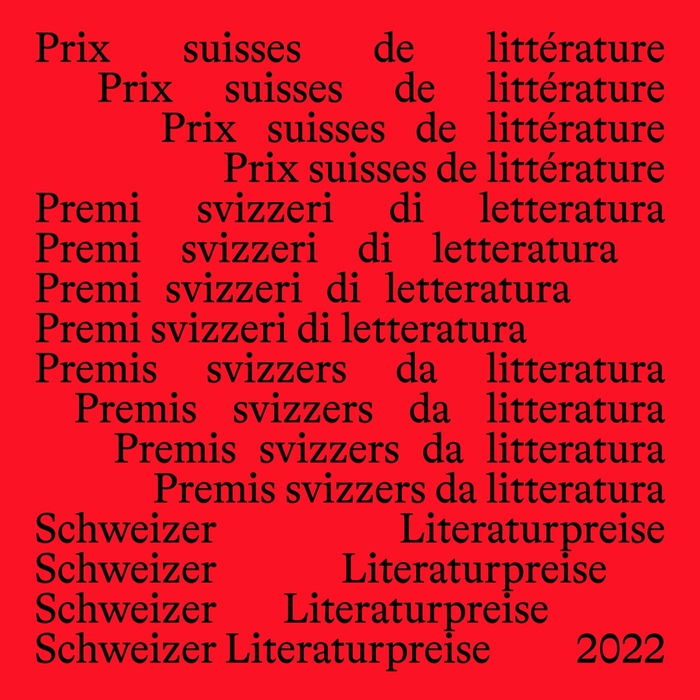 Swiss Literature Awards 2020–2022 1