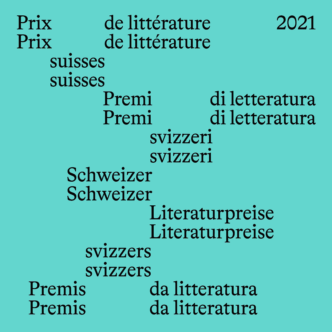 Swiss Literature Awards 2020–2022 4