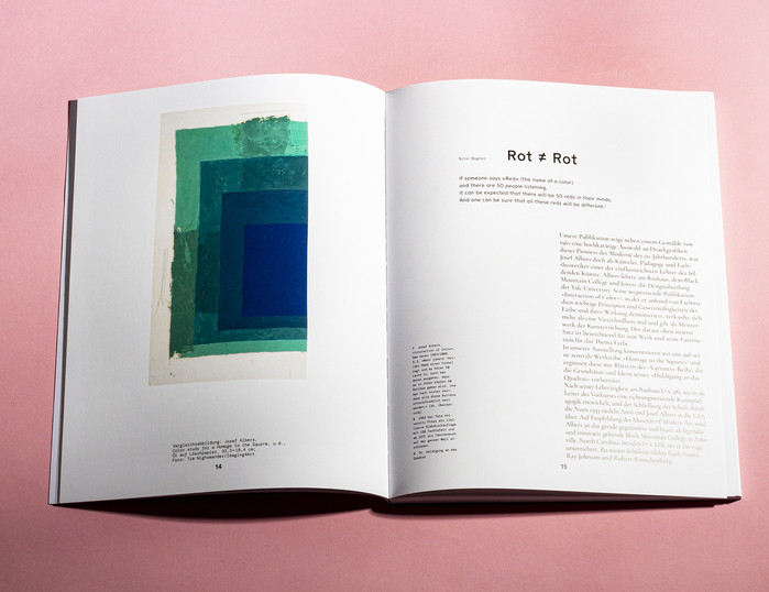 Josef Albers. Colors in Play exhibition catalog 2