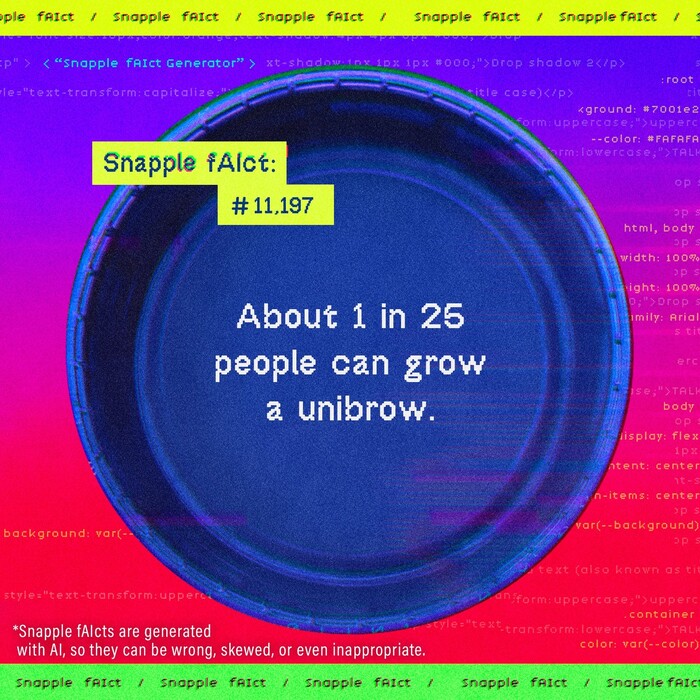 Snapple fAIct Generator 2