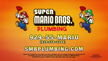 <cite>Super Mario Bros.</cite> Plumbing advertising campaign