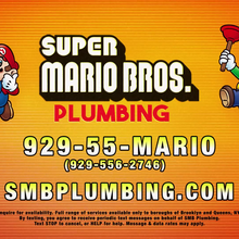 <cite>Super Mario Bros.</cite> Plumbing advertising campaign