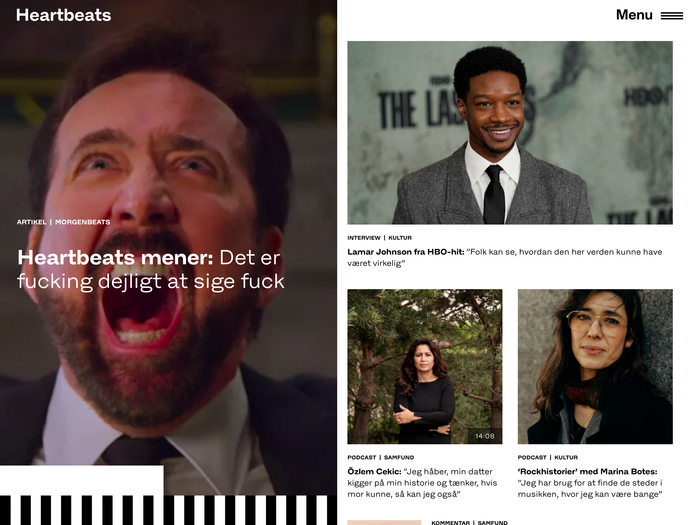 Heartbeats brand identity and website 4