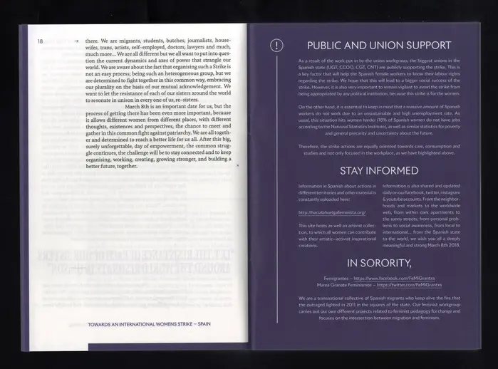 Transnational Social Strike Journal #3, “Power Upside Down, Women’s Social Strike” 5