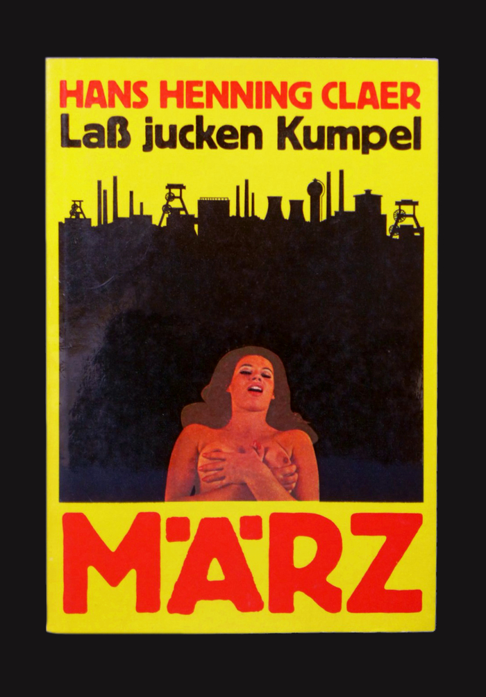 Laß jucken Kumpel by Hans Henning Claer, 1971. For some reason, the Ä in the logo was made smaller.