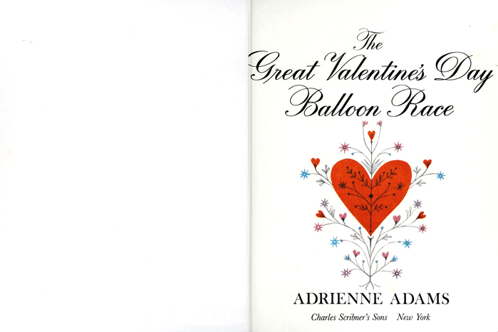 The Great Valentine’s Day Balloon Race by Adrienne Adams 2