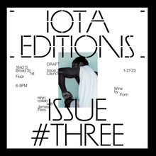 IOTA Editions: <cite>Draft</cite> issue 3 launch posters