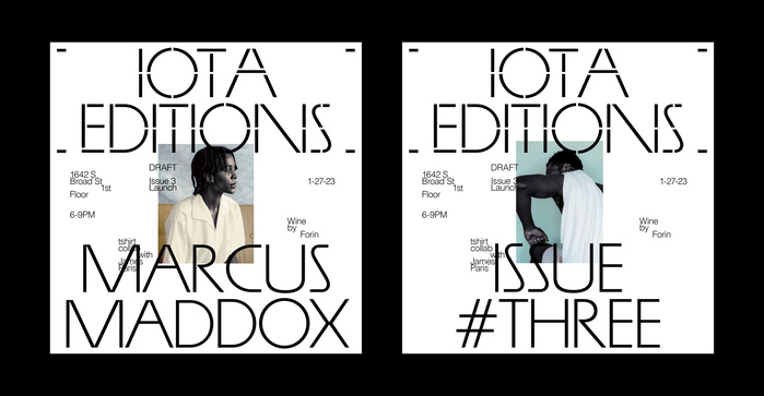 IOTA Editions: Draft issue 3 launch posters 3