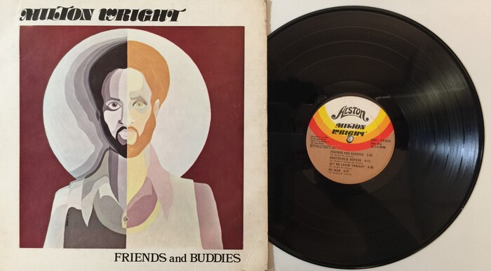 Milton Wright – Friends and Buddies album art 2