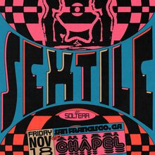 Sextile concert posters, San Francisco &amp; New York