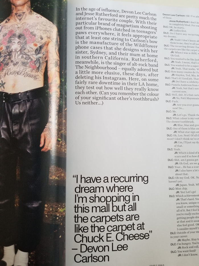 Dazed magazine, issues #268 and #269 4