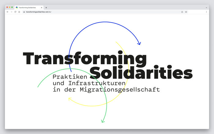 Transforming Solidarities website 1