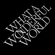 SebastiAn – “What a Wonderful World” single cover