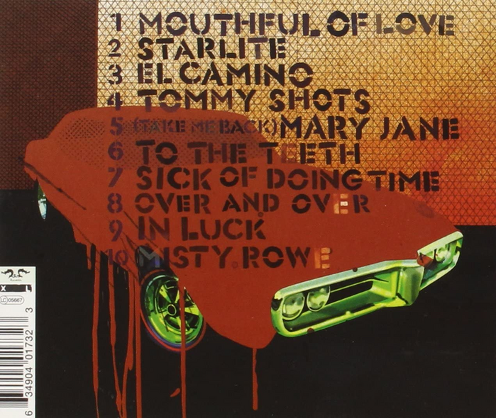 Young Heart Attack – Mouthful of Love album art 2