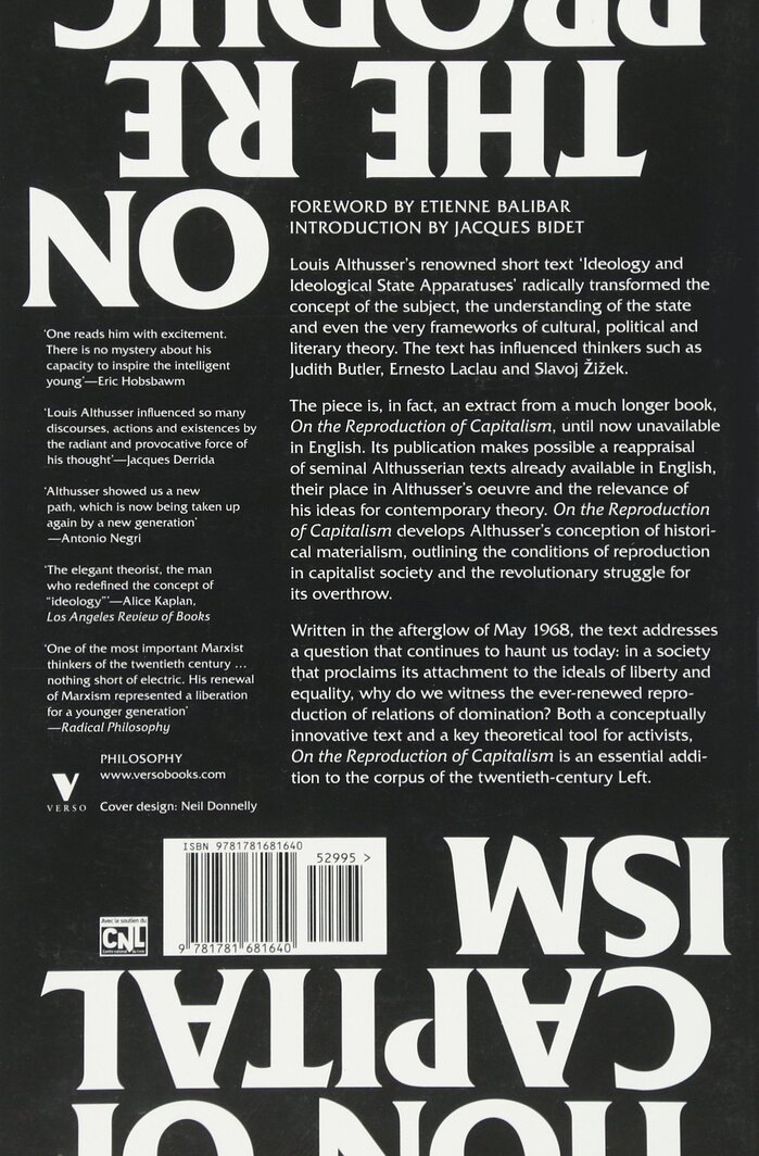 On the Reproduction of Capitalism by Louis Althusser 3