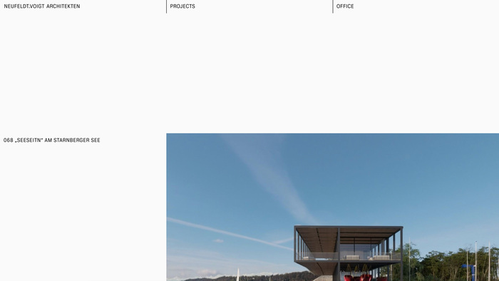Neufeldt.Voigt Architekten website 3